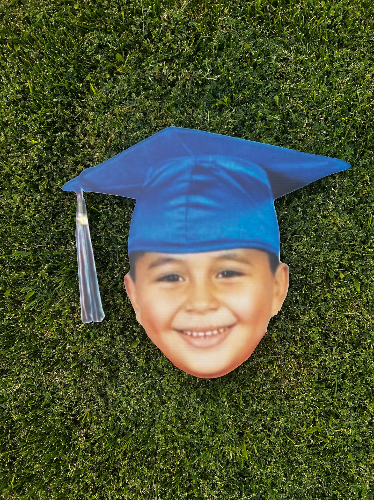 UV Printed Coroplast Head Cut outs