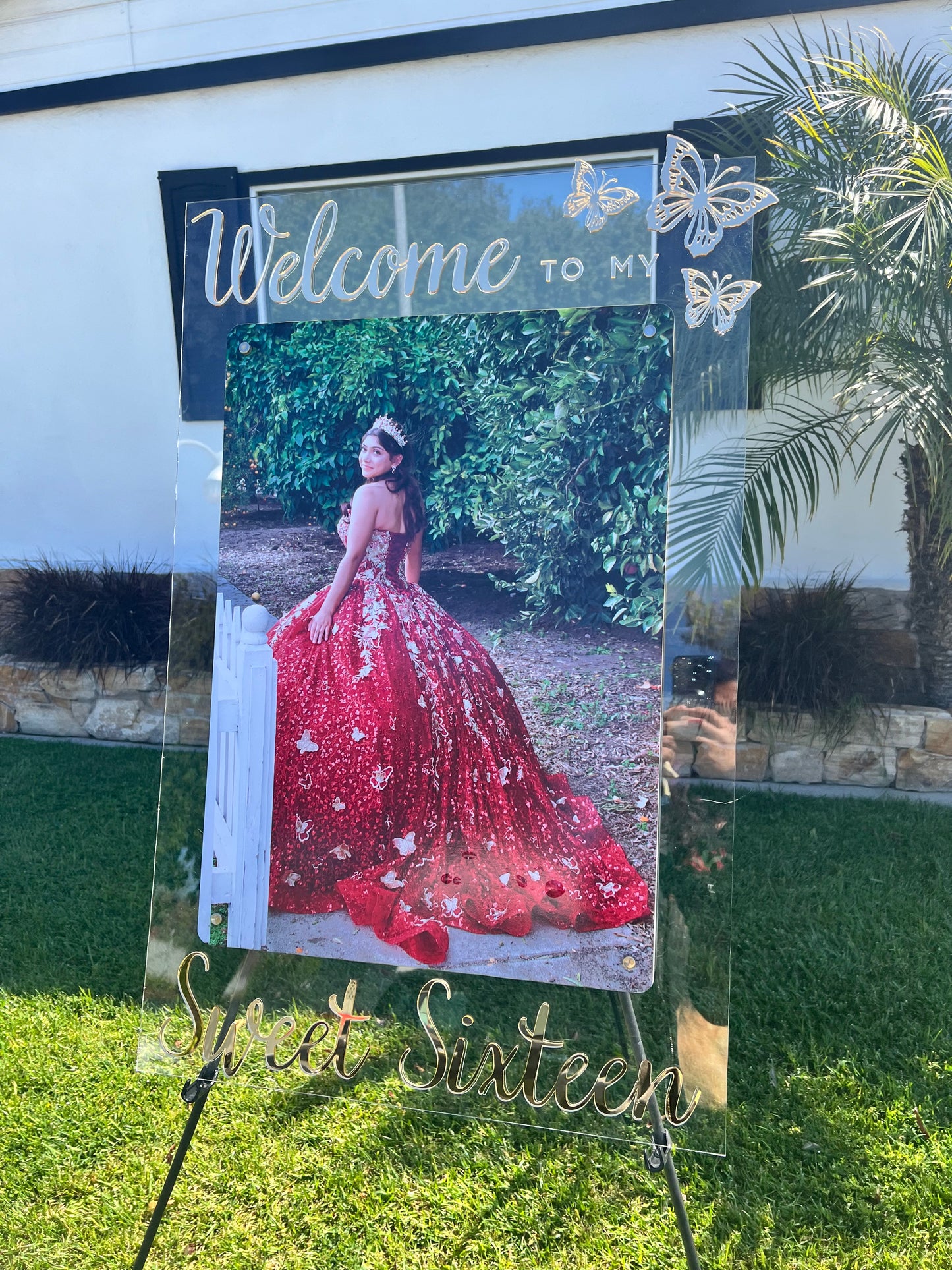 Photo Welcome Sign 24x36