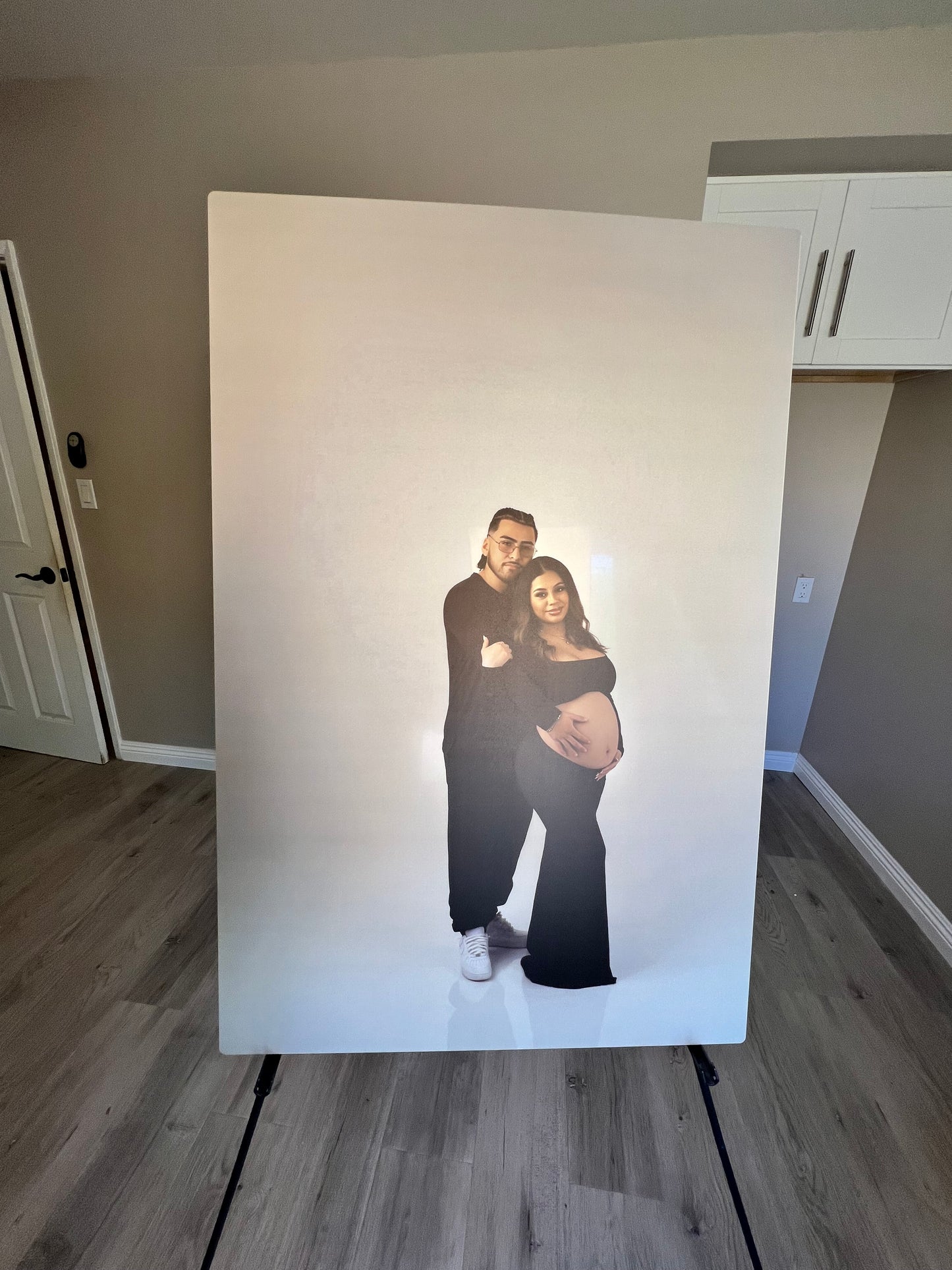 UV Printed Acrylic Photo Sign- Customizable Celebration Sign