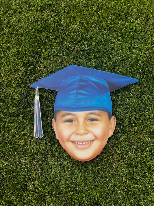 UV Printed Coroplast Head Cut outs