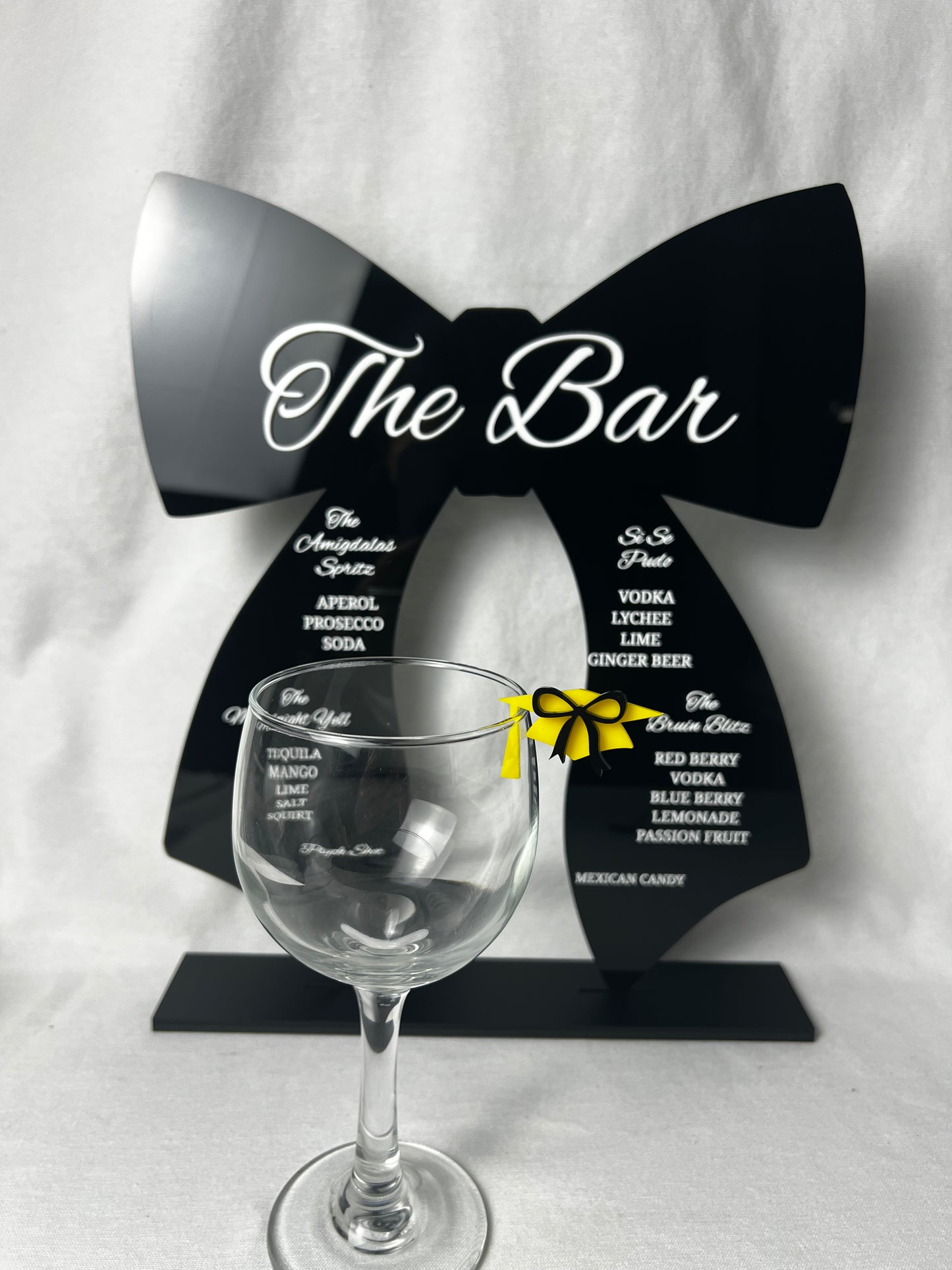 Bow Bar Menu