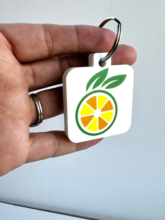 UV Printed NFC Tag Keychains-With Logo