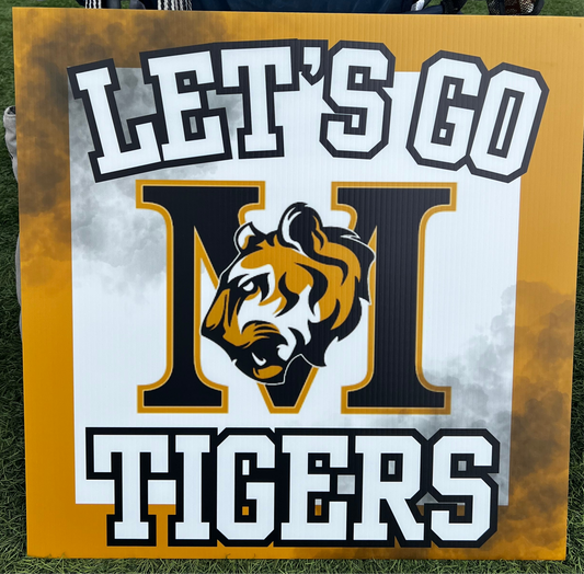 UV Printed coroplast