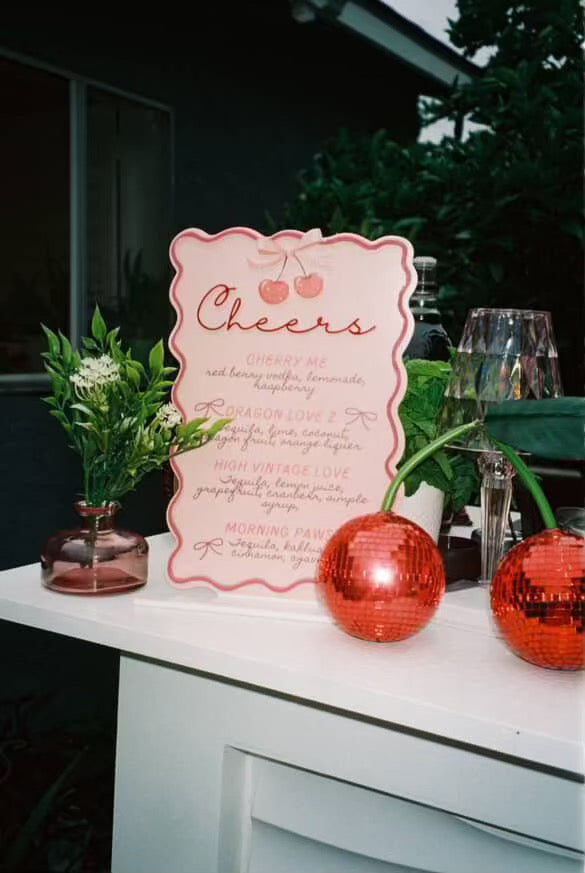 Cherry on top Menu