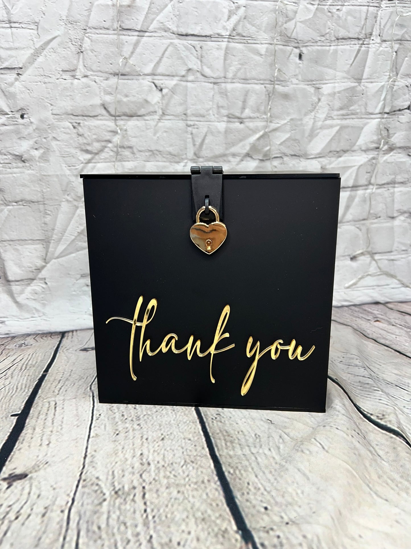 Custom Acrylic Card Box