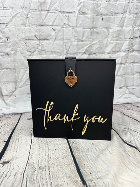 Custom Acrylic Card Box