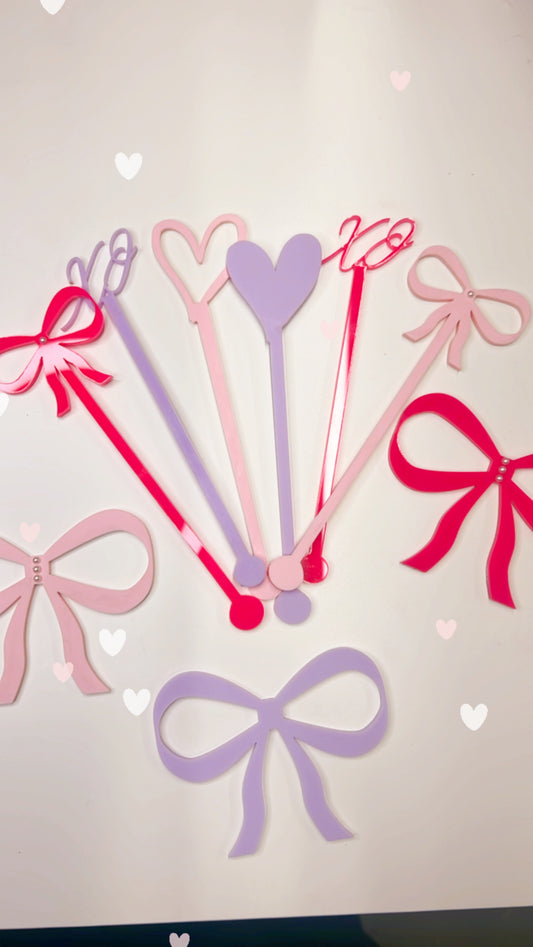 V-day drink stirrers