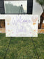 Hot Air Balloon Welcome Sign