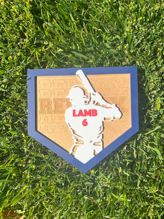 Player Sports Plaque