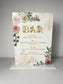 Floral Bar Menu