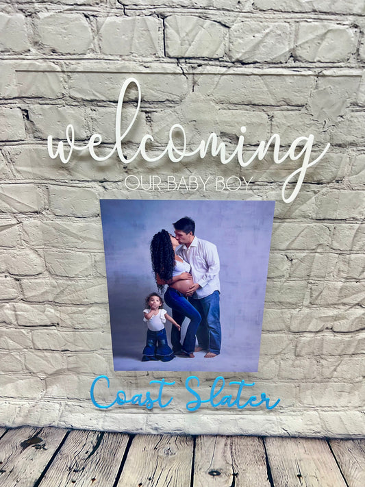 Photo Welcome Sign 18x24"