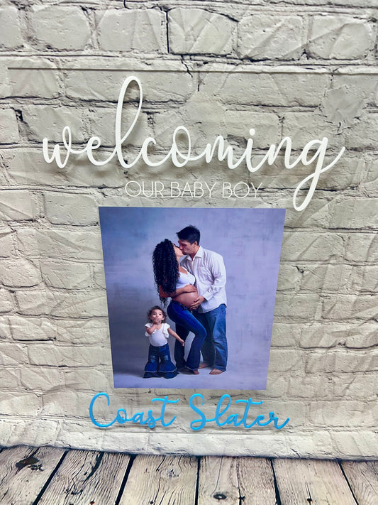 Photo Welcome Sign 18x24"