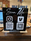 Scan Me QR Code Sign Laser Cut File- DIGITAL FILE NOT AN ACTUAL ITEM