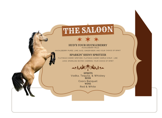 The Saloon Menu