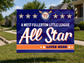 24X18" Custom All-Star Yard Sign