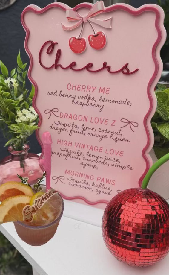 Cherry on top Menu