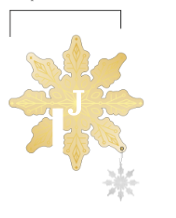Snowflake Drink Tags