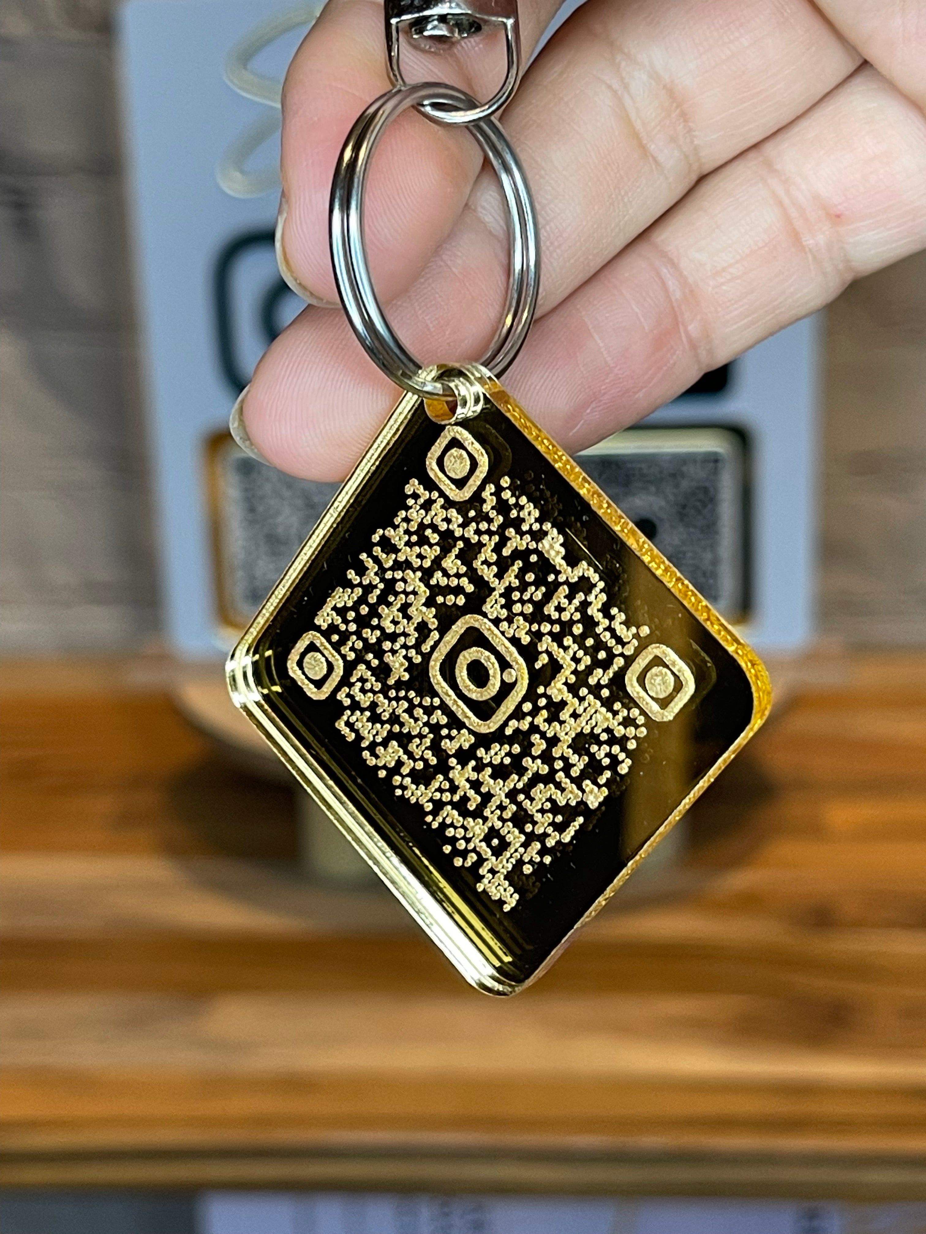 QR Code Keychain – LambsGarage